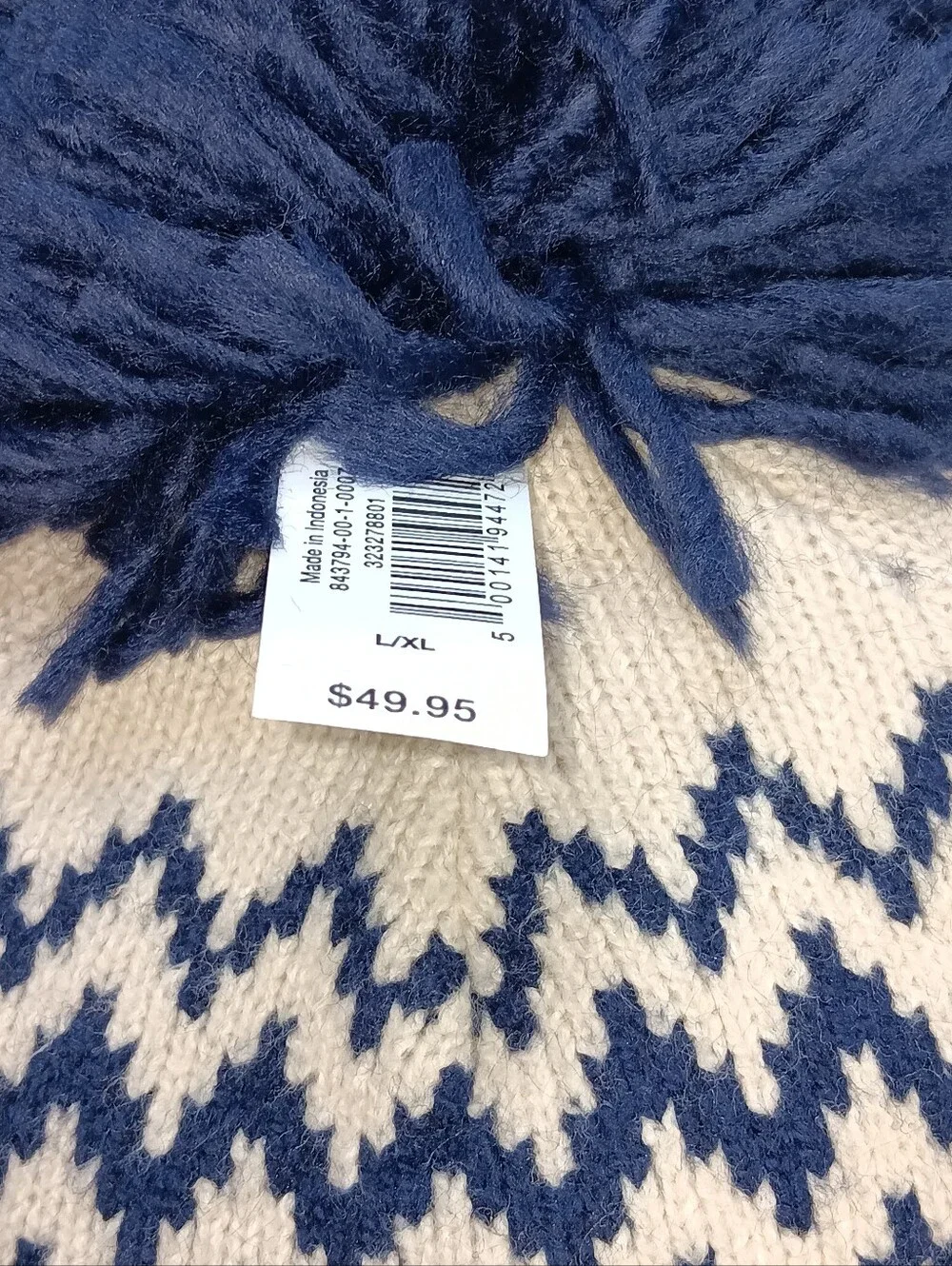 NWT Gap Kids Kids CashSoft Fair Isle Hat & Gloves Set Size L/XL